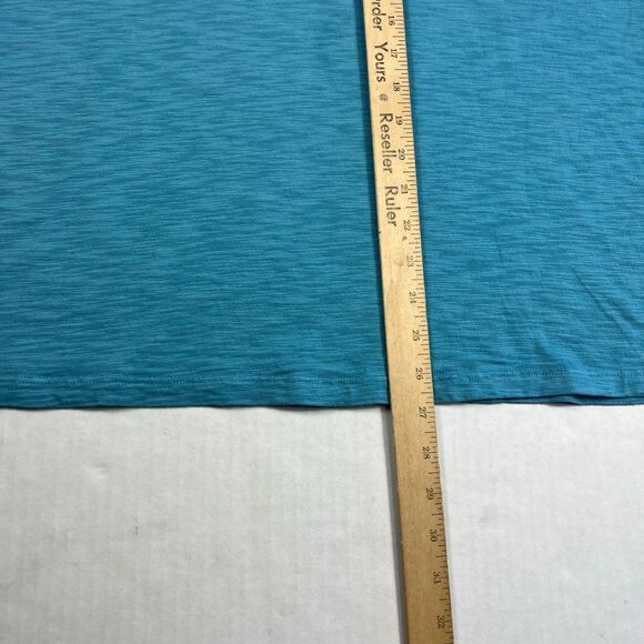 Chicos Basic Tee Light Blue Essential 3/4 Sleeve T-Shirt Soft Casual Top 3 XL - Picture 7 of 10